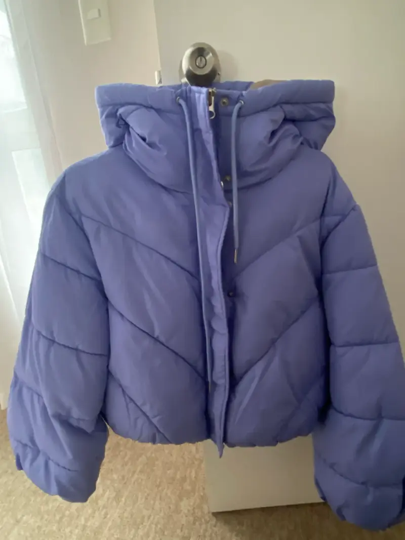 Chaqueta puffer JDY lila - 1