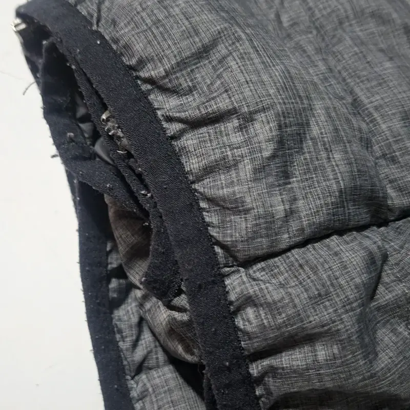 Chaqueta Acolchada Gris con Capucha Diadora - 4