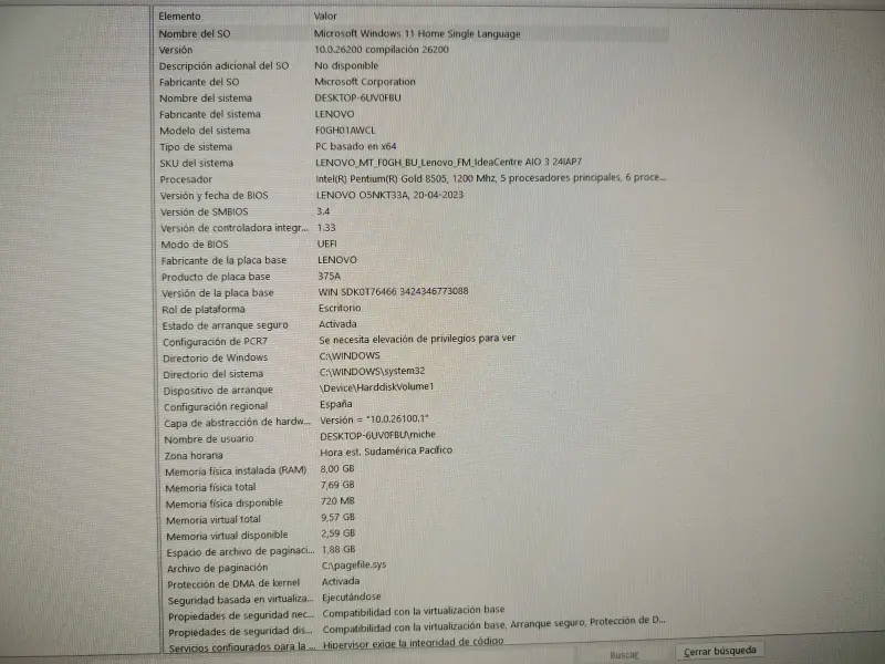 Monitor Lenovo de 27 pulgadas Full HD - 5