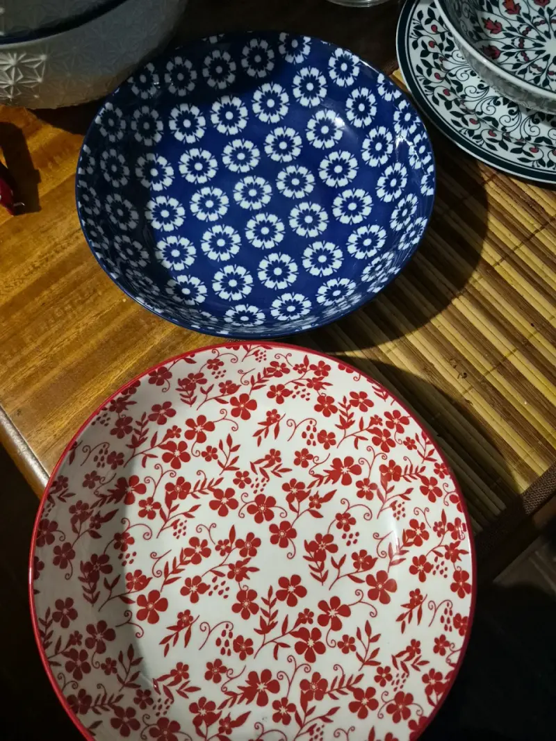 Hermosos platos ensalada. - 1