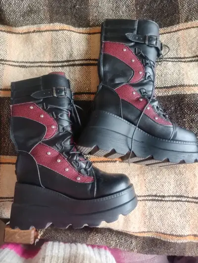 Botas de plataforma grunge punk Romwe - miniatura 2