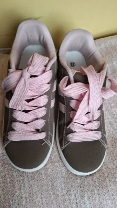 Zapatillas deportivas mujer color rosa y marrón - miniatura 2