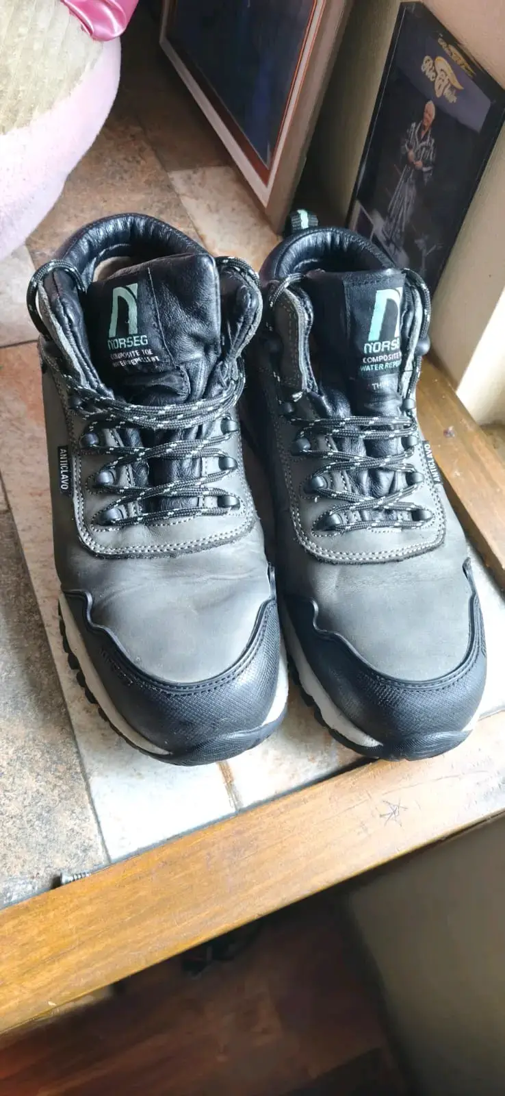 Zapato de seguridad mujer N°38 norseg - 2