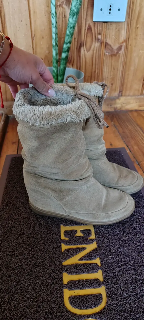 Botas de gamuza skechers