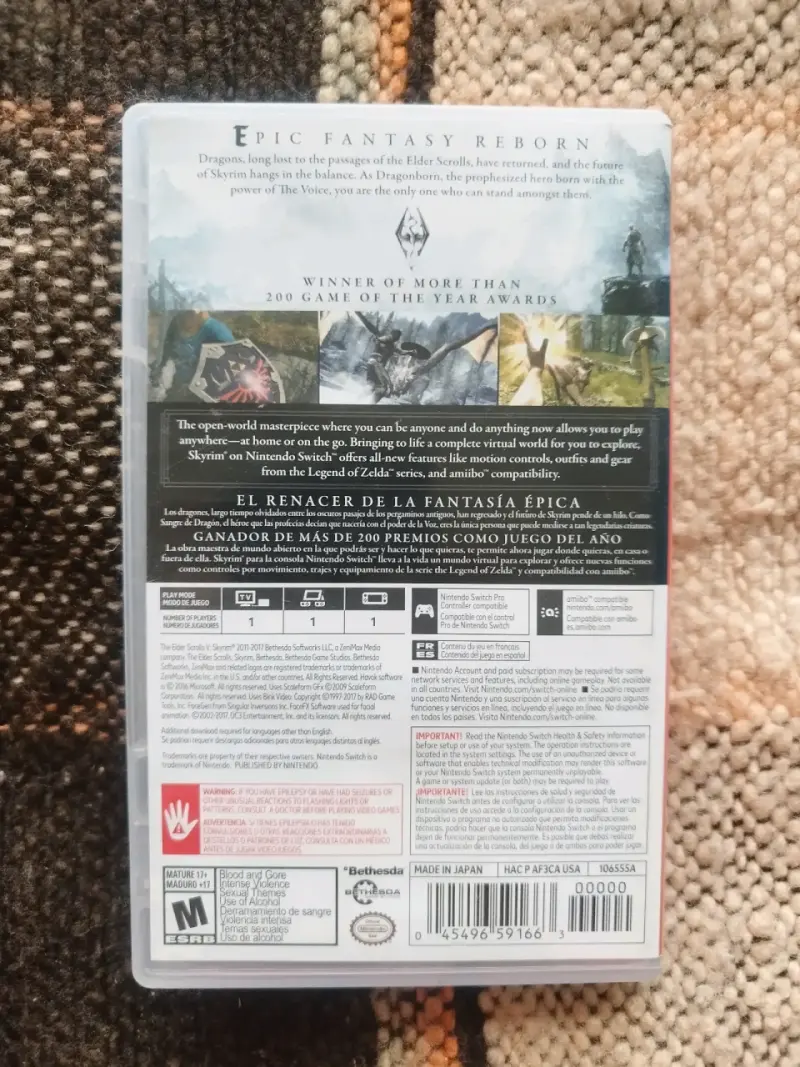 Juego The Elder Scrolls V: Skyrim Nintendo Switch - 4