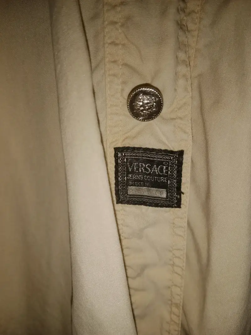Camisa Versace Jeans Couture beige
