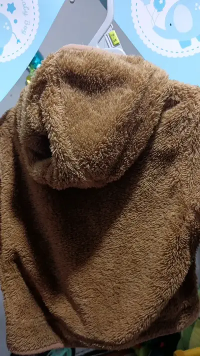 Poleron de peluche para niño 18 meses - miniatura 2