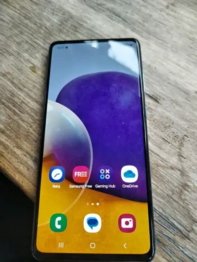 Smartphone Samsung Galaxy A72 azul en buen estado - miniatura 1