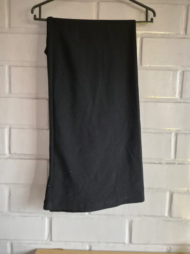 Pantalones palazzo negros para mujer - 2
