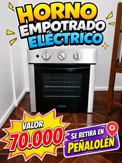 Horno empotrado eléctrico Mabe en buen estado - miniatura 1