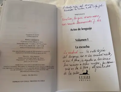 Libro 'Actos de Lenguaje Volumen I: La Escucha' - miniatura 6