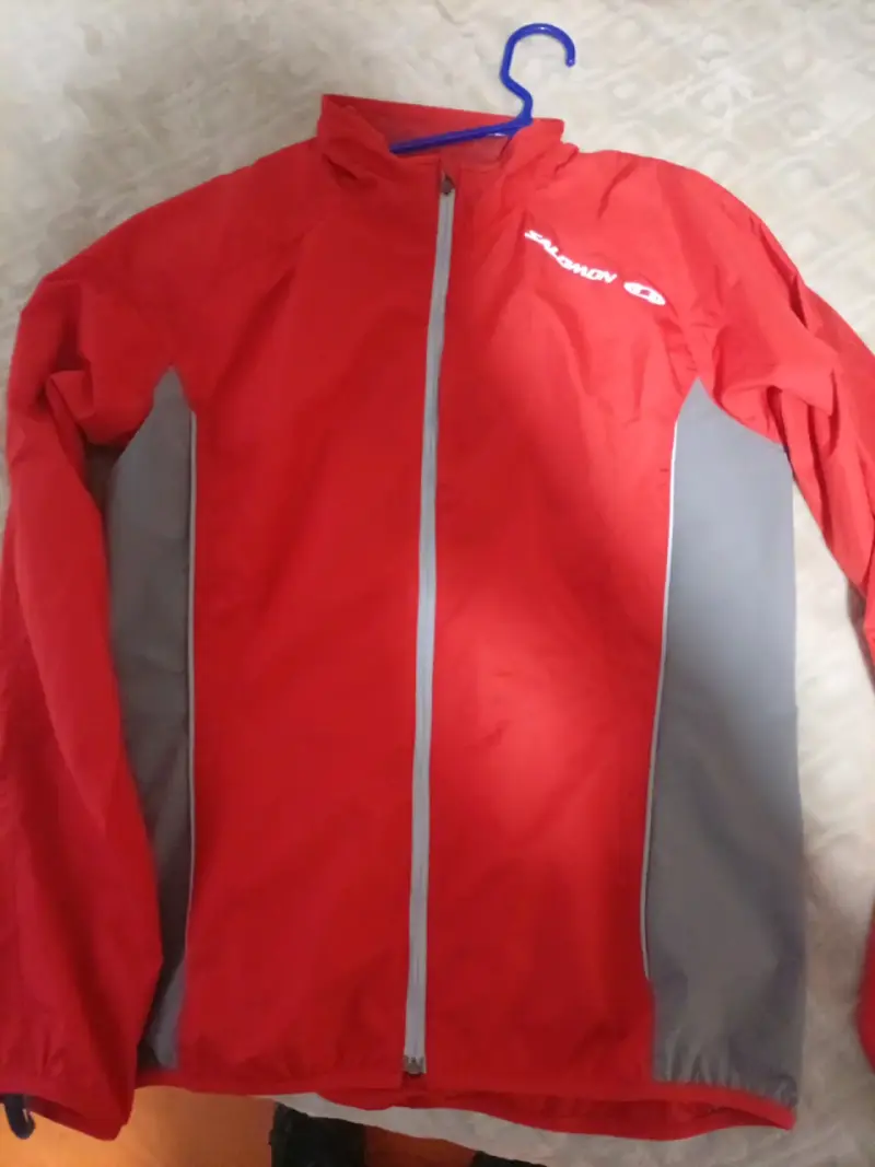 Chaqueta deportiva roja Salomon para hombre - 1