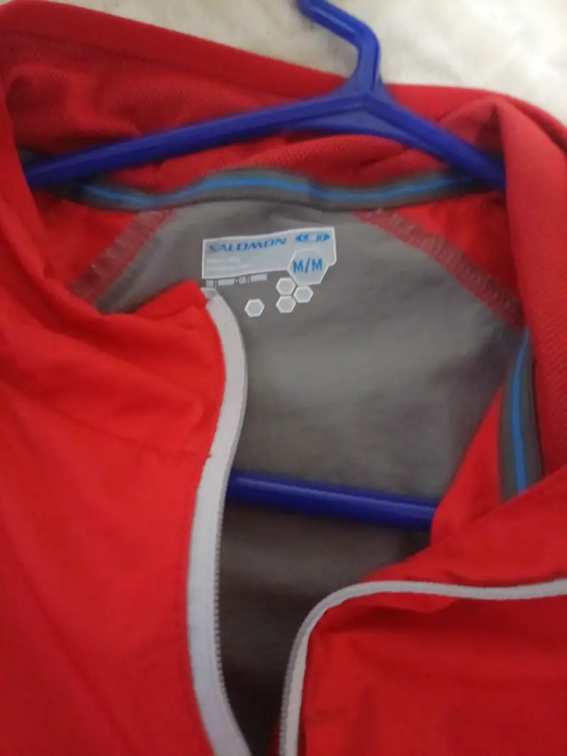 Chaqueta deportiva roja Salomon para hombre - 6