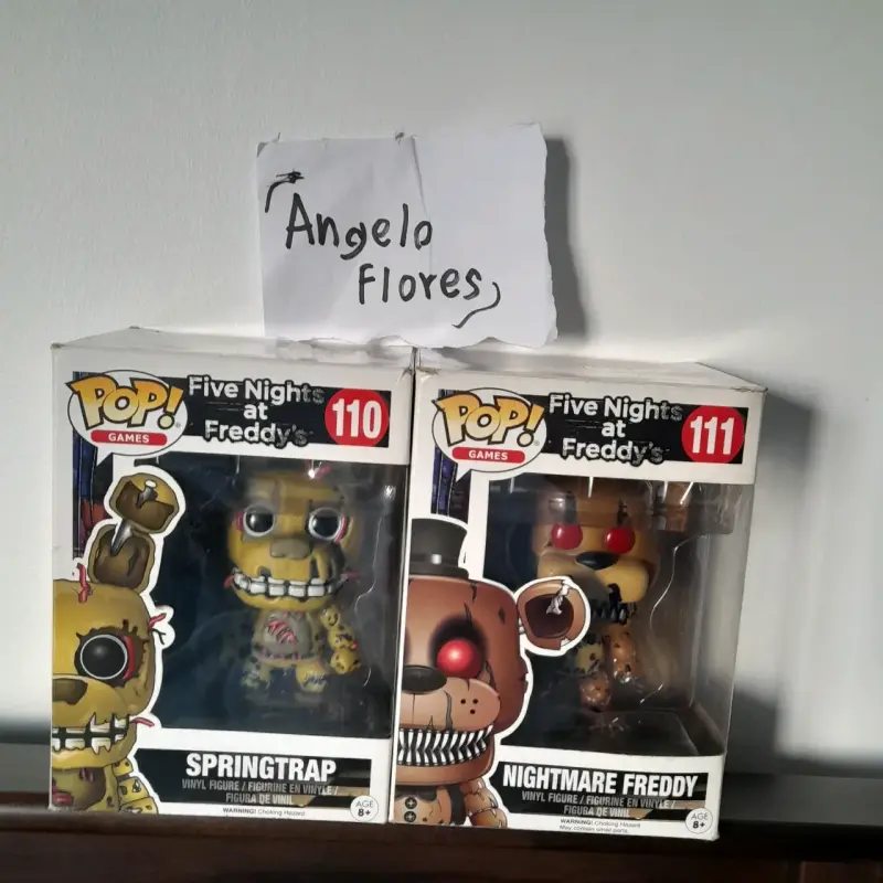 2 Funko Pop Five Nights At Freddys originales 2016 - 1