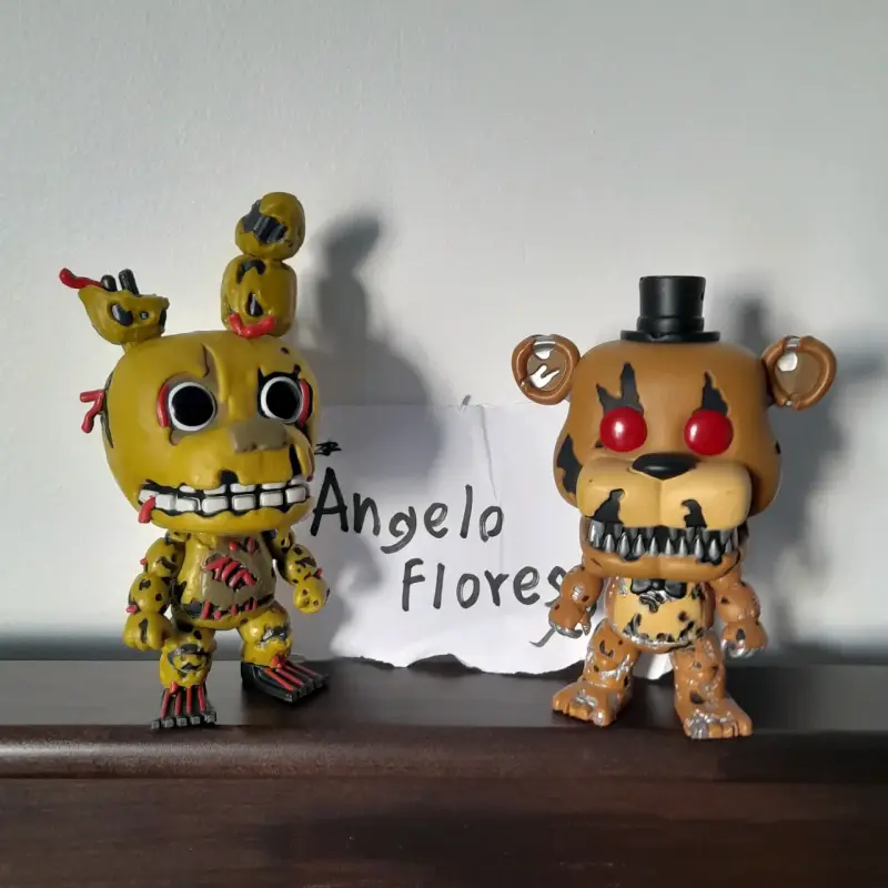 2 Funko Pop Five Nights At Freddys originales 2016 - 2