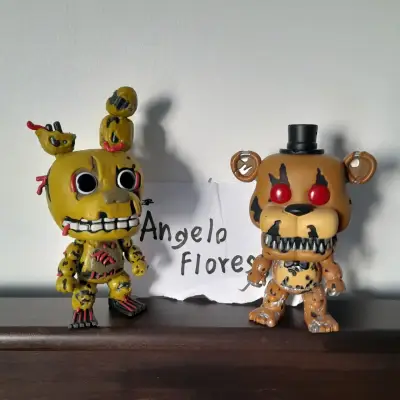 2 Funko Pop Five Nights At Freddys originales 2016 - miniatura 2