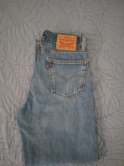 Jeans Levi's 550 azul claro para hombre - miniatura 1