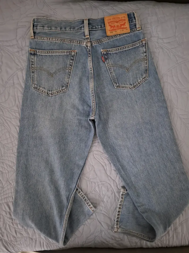 Jeans Levi's 550 azul claro para hombre - 3