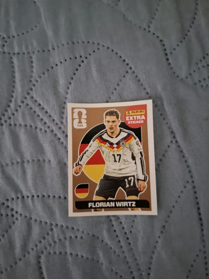 Lámina Panini ExtraSticker Florian Wirtz FIFA 2026 - 1