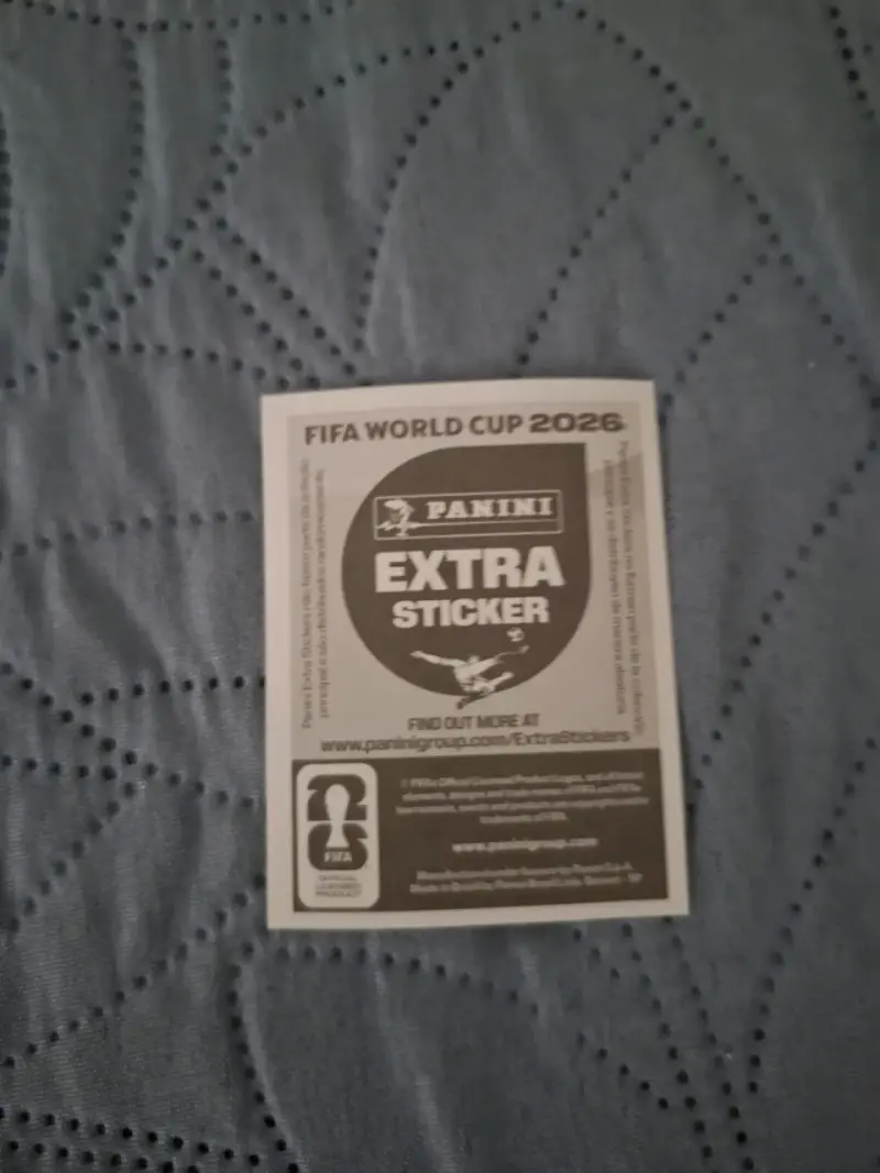 Lámina Panini ExtraSticker Florian Wirtz FIFA 2026 - 2