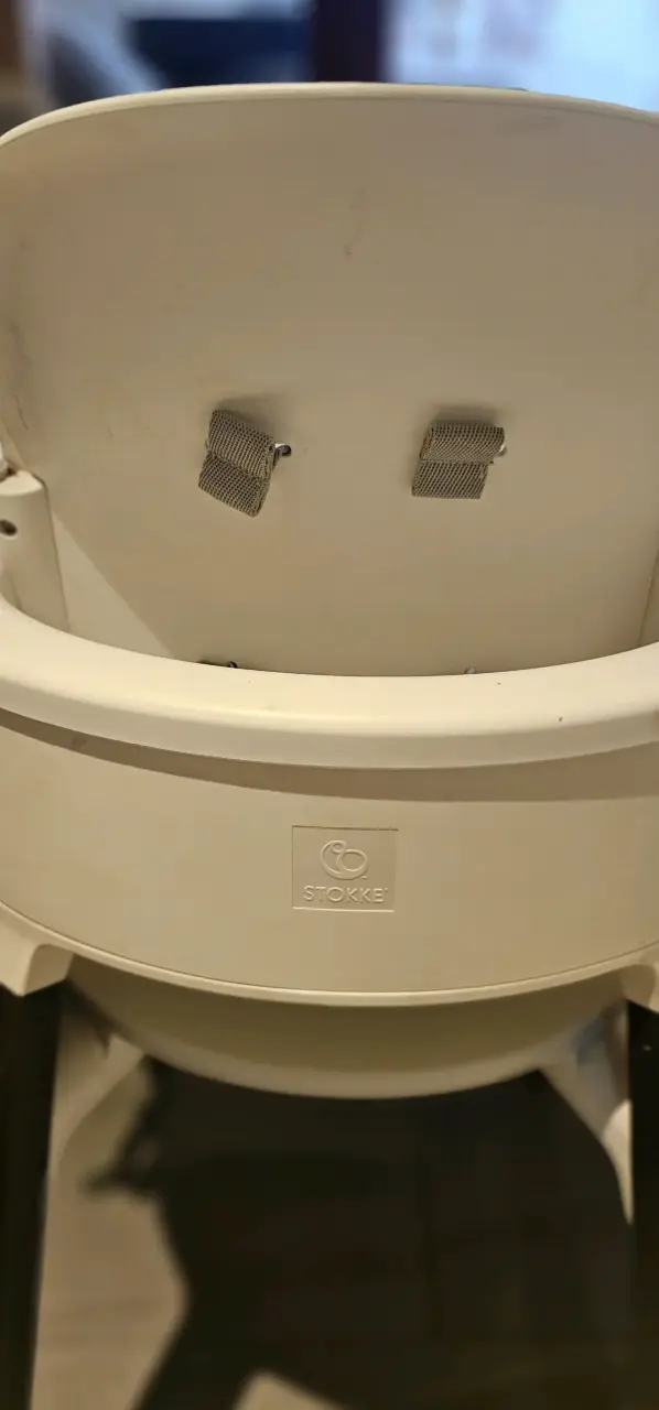 Silla alta para bebé Stokke blanca - 1