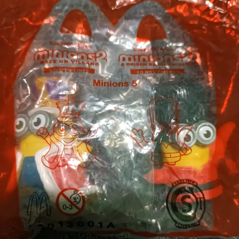 Figura de colección Minions 5 de McDonald's - 1