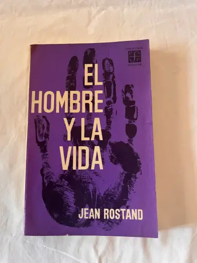 Libro 'El Hombre y la Vida' de Jean Rostand - miniatura 1