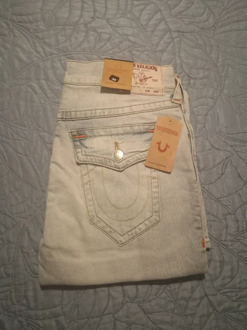 Jeans True Religion claros talla 36 originales - 1