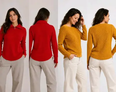 6 suéteres distintos modelos y marcas ✔️ - miniatura 2