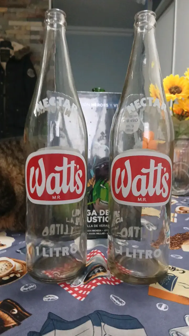 Botellas de vidrio Watts 1 litro - 2