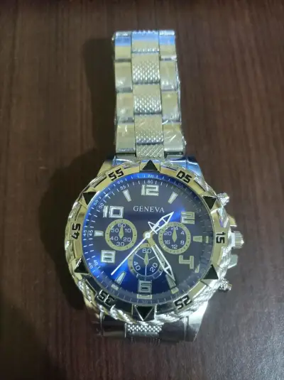 Reloj de pulsera Geneva con cronógrafo - miniatura 1