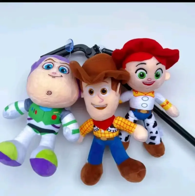 Set de peluches Toy Story Buzz, Woody y Jessie