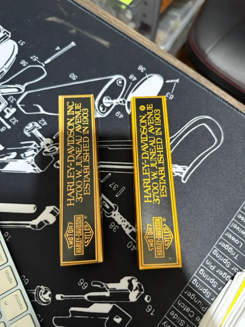 Lapicera y pluma Harley-Davidson de colección - 1