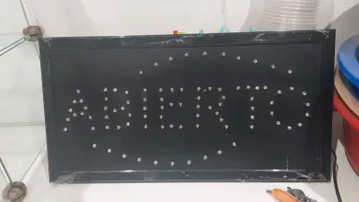 Letrero LED Abierto Luminoso para Negocios - miniatura 2