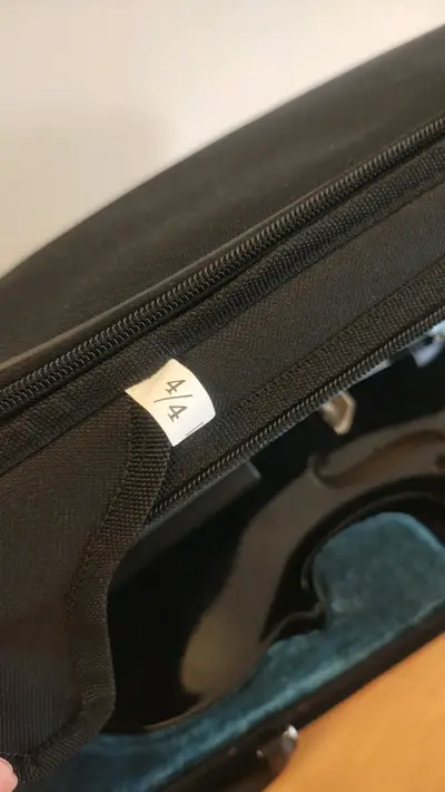 Violín 4/4 negro con accesorios y estuche - miniatura 3