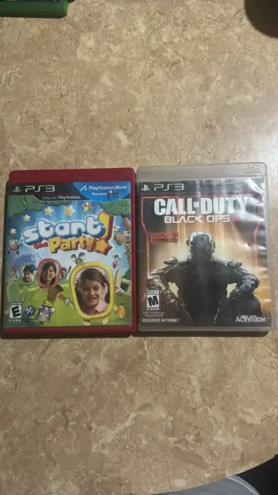 Juegos PS3 Start the Party y Call of Duty Black Ops III - miniatura 1