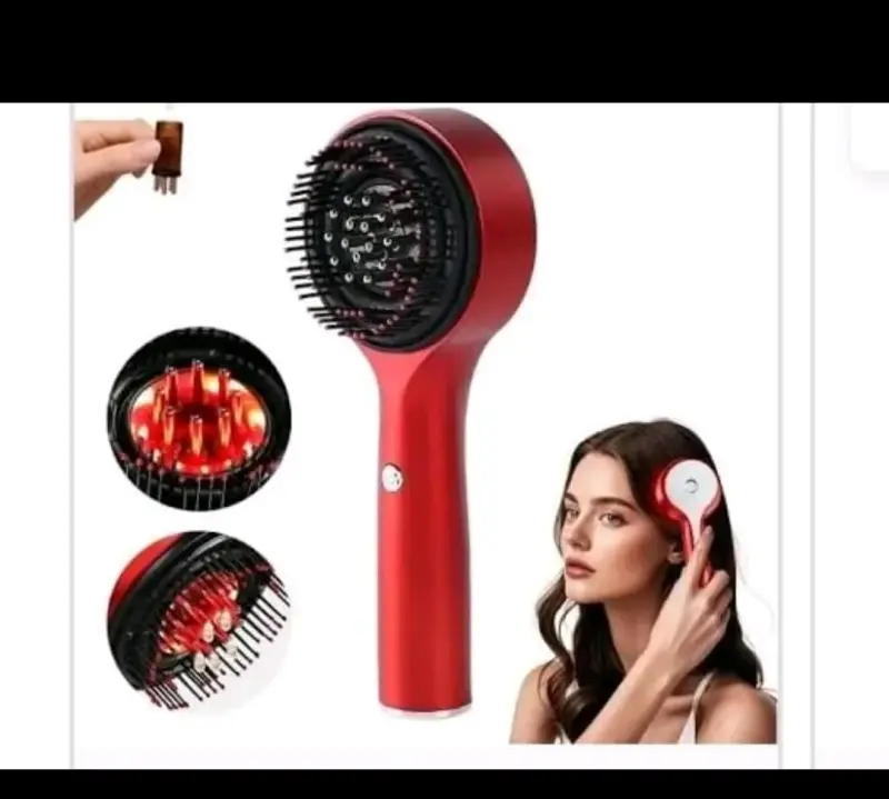 Cepillo masajeador eléctrico para el cabello