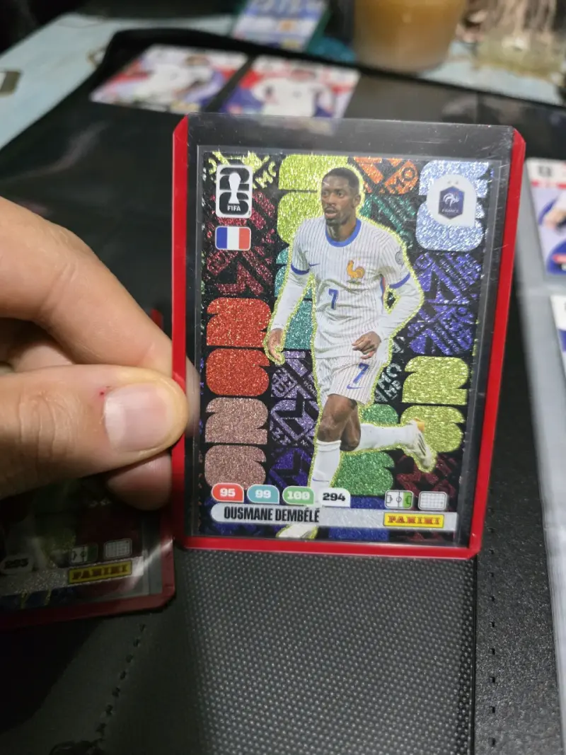 Dembele y Pulisic momentum adrenalyn xl 2026 - 2