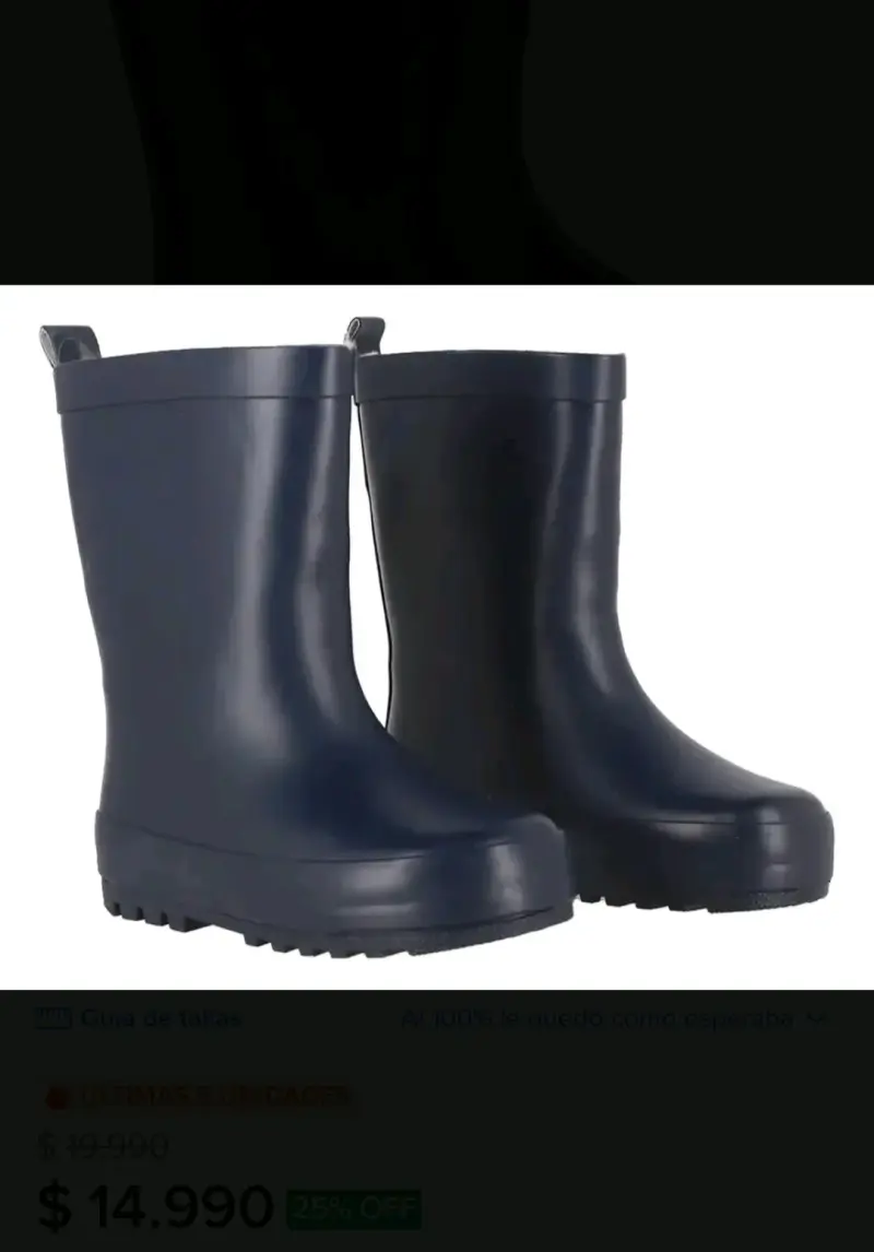 Botas de lluvia impermeables para niños - 4