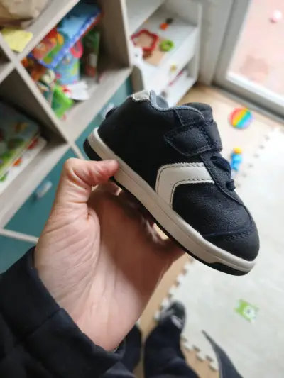 Zapatillas de bebé azul Colloky primeros pasos 20 - miniatura 2