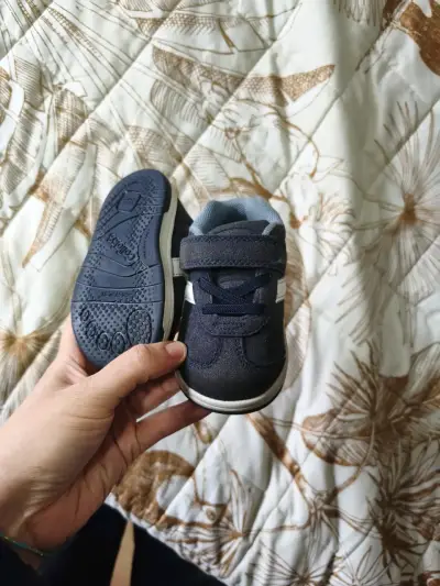 Zapatillas de bebé azul Colloky primeros pasos 20 - miniatura 4