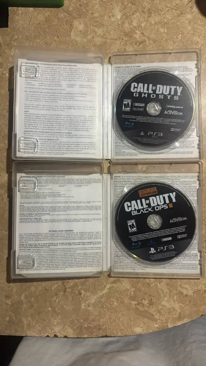 Juegos PS3 Call of Duty Ghosts y Black Ops III - 3