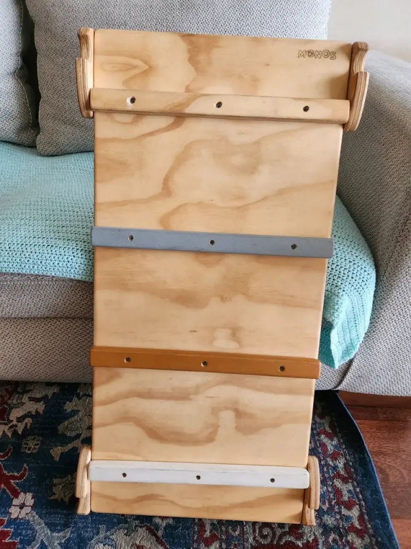 Rampa de madera para niños tipo Pikler - 4