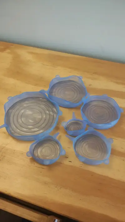 Set de tapas de silicona reutilizables - miniatura 1