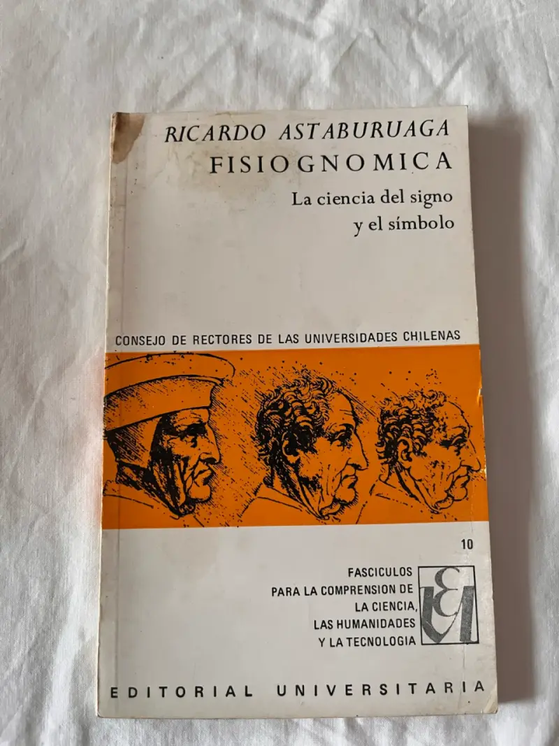 Libro 'Fisiognomica' de Ricardo Astaburuaga - 1