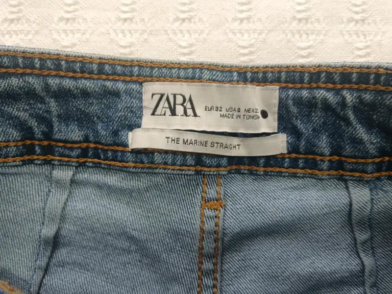 Jeans Zara The Marine Straight para mujer - 1
