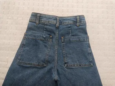Jeans Zara The Marine Straight para mujer - miniatura 4