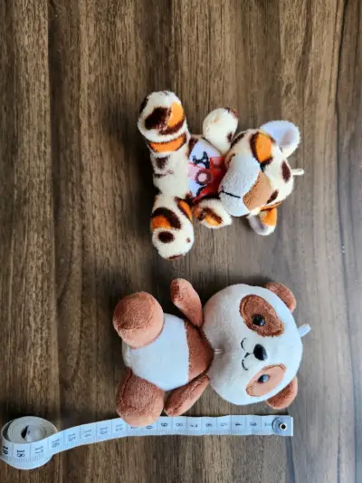 Peluches mini panda y tigre [par] - miniatura 3