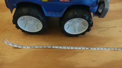 Camión de juguete azul Johnny Boy's Buggy Truck - miniatura 3
