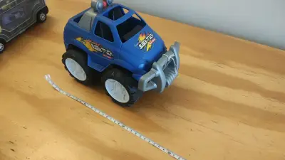Camión de juguete azul Johnny Boy's Buggy Truck - miniatura 5